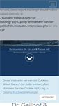 Mobile Screenshot of kanzlei-geilhof.de